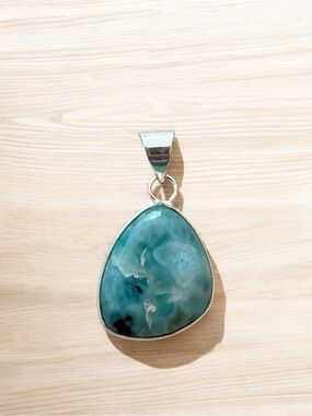 Larimar Gemstone Pendant